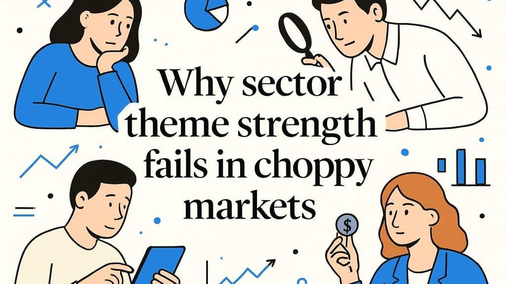 Why sector theme strength fails in choppy markets