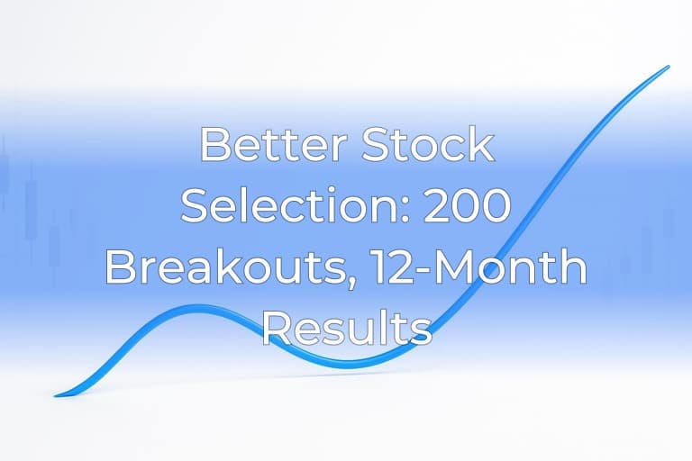 Better Stock Selection: 200 Breakouts, 12-Month Results