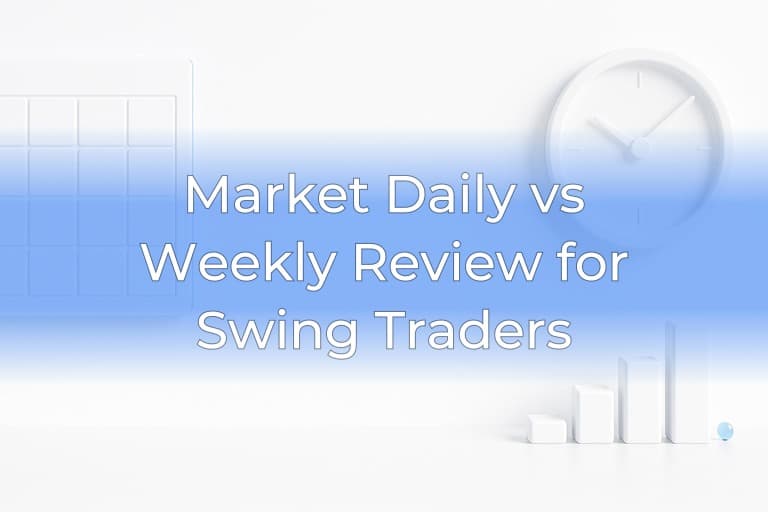 Market Daily vs Weekly Review for Swing Traders