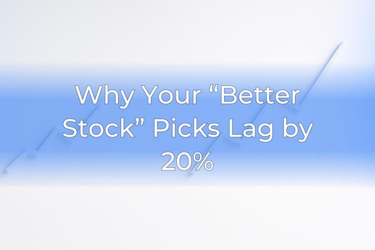 Why Your “Better Stock” Picks Lag by 20%