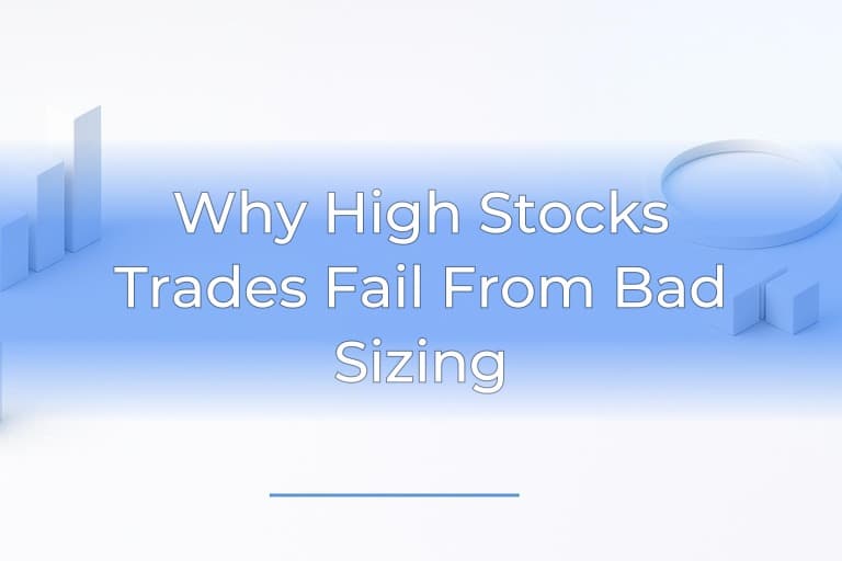 Why High Stocks Trades Fail From Bad Sizing