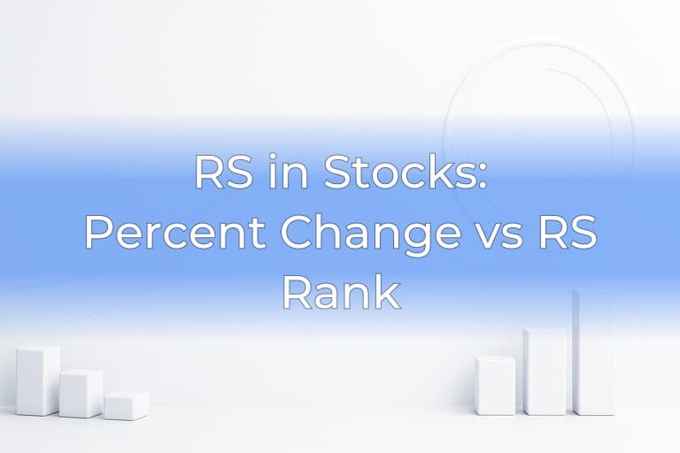 RS in Stocks: Percent Change vs RS Rank