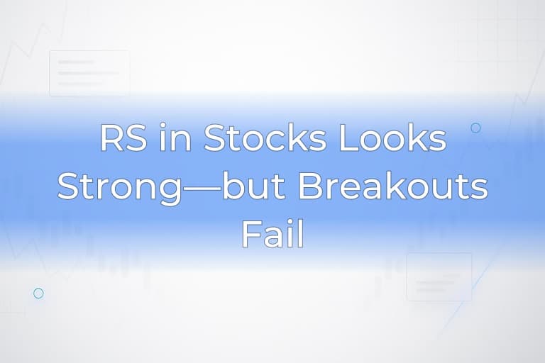 RS in Stocks Looks Strong—but Breakouts Fail