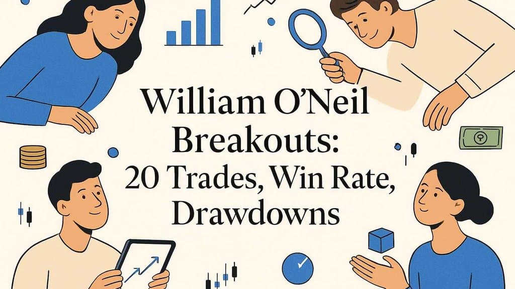 William O'Neil Breakouts: 20 Trades, Win Rate, Drawdowns