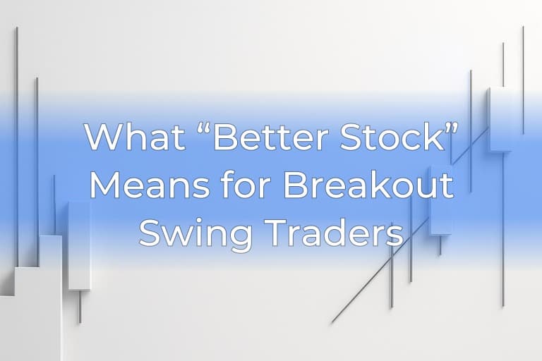 What “Better Stock” Means for Breakout Swing Traders