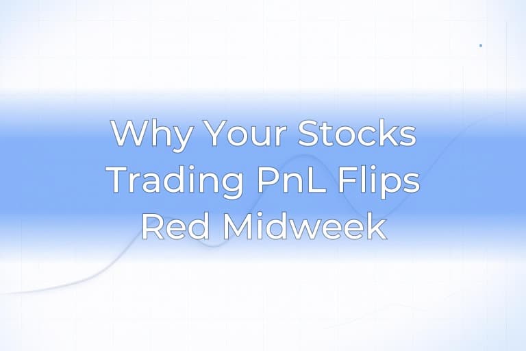 Why Your Stocks Trading PnL Flips Red Midweek