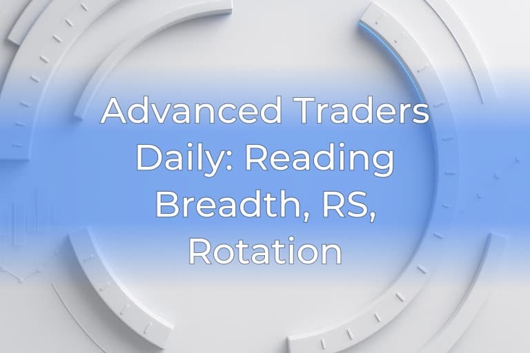 Advanced Traders Daily: Reading Breadth, RS, Rotation