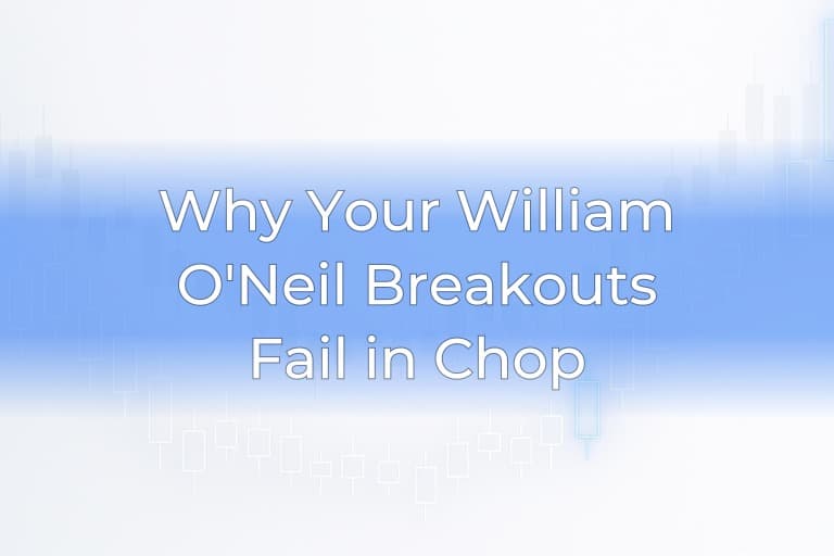 Why Your William O'Neil Breakouts Fail in Chop