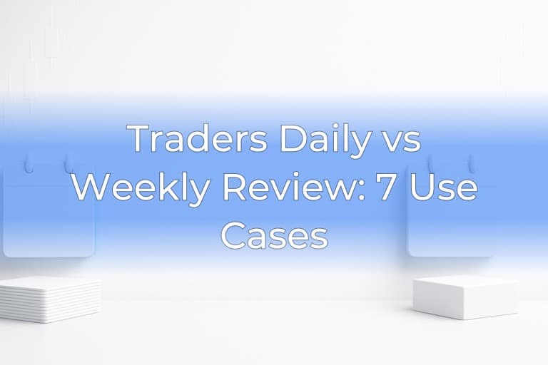 Traders Daily vs Weekly Review: 7 Use Cases
