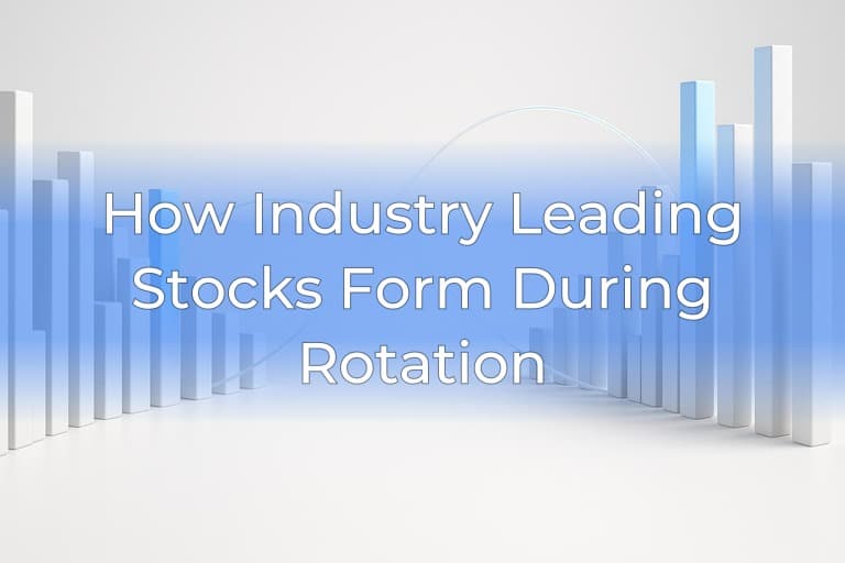 How Industry Leading Stocks Form During Rotation