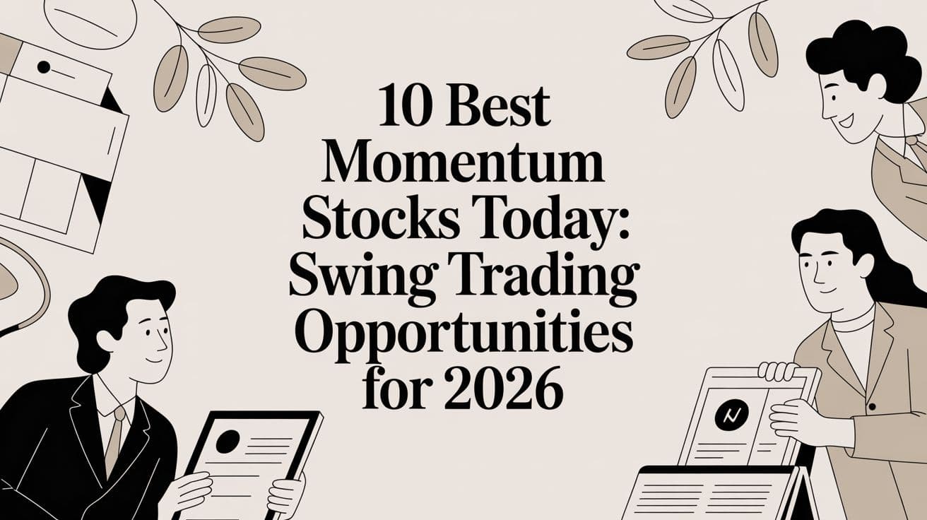 10 Best Momentum Stocks Today: Swing Trading Opportunities for 2026