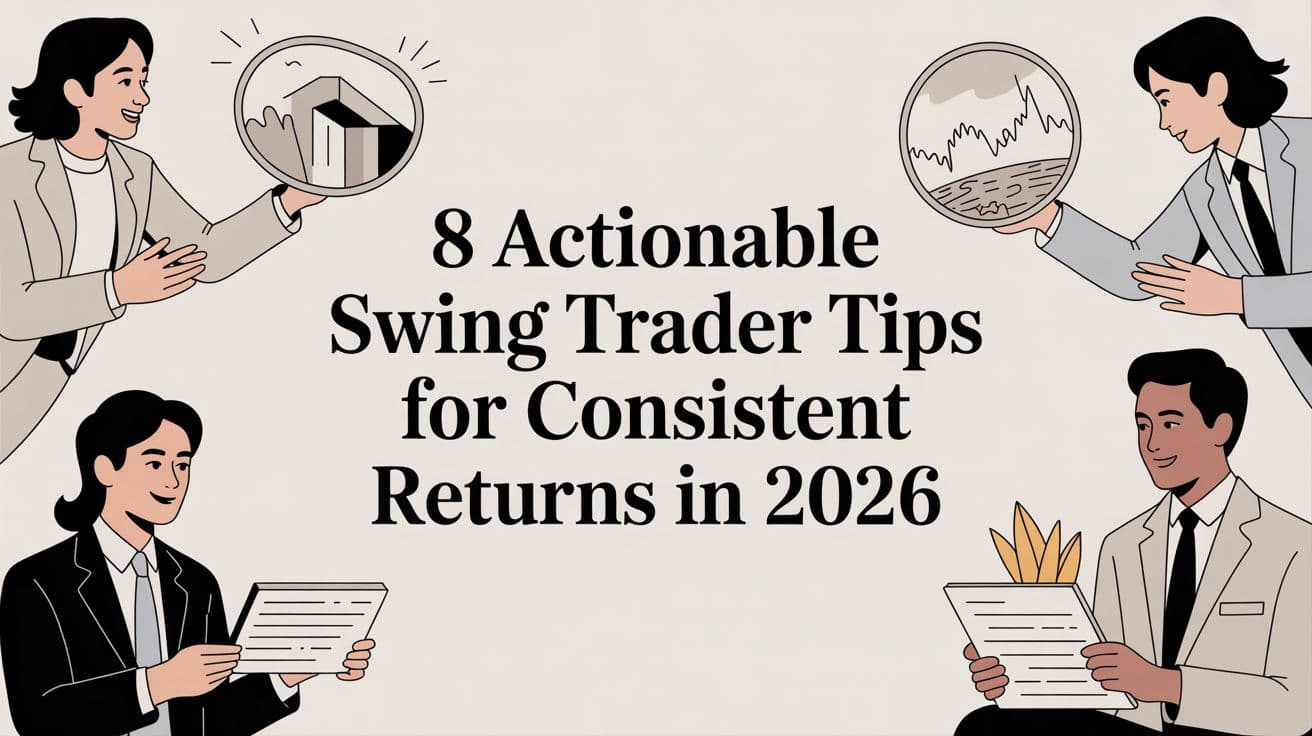 8 Actionable Swing Trader Tips for Consistent Returns in 2026