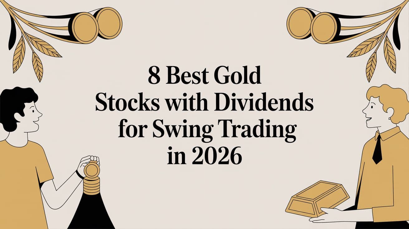 8 Best Gold Stocks With Dividends for Swing Trading in 2026
